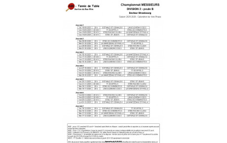 Championnat AGR - D2 - Equipe 3 (Phase 1)